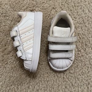 Baby/Toddler Adidas Size 5 White Shoes
